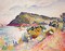 The Black Cape, Pramousquier Bay Poster Print by Henri-Edmond Cross - Item # VARPDX266128